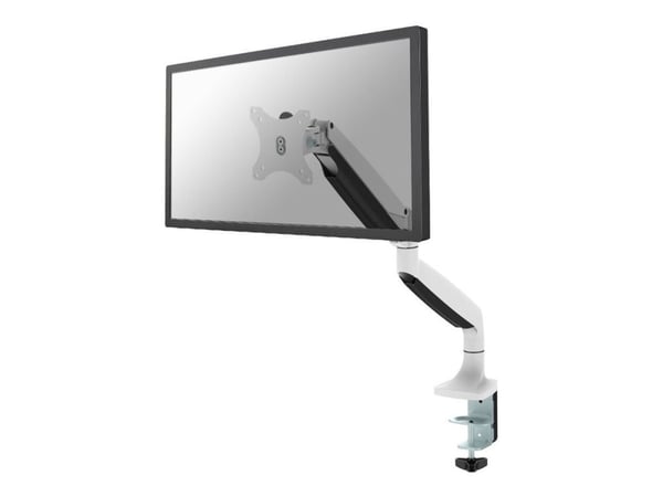 Neomounts NM-D750 - Monteringssett - full bevegelse - for LCD-skjerm - hvit - skjermstørrelse: 10"-32" - klemmemonterbar, malje, skrivebordsmonterbar