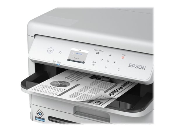 Epson WorkForce Pro WF-M5399DW - Skriver - S/H - Dupleks - ink-jet - A4/Legal - 1200 x 2400 dpi - opp til 25 spm - kapasitet: 330 ark - USB 2.0, Gi...