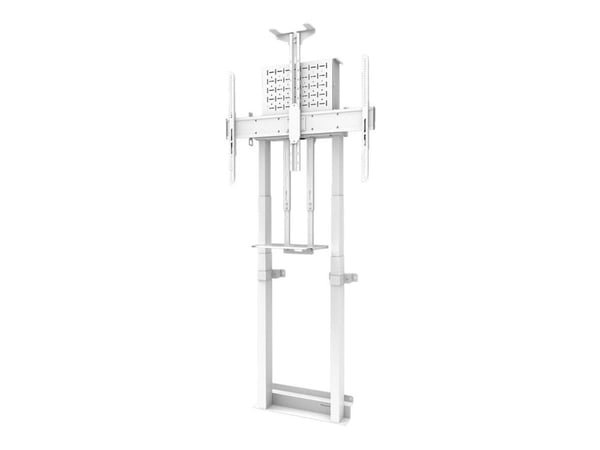 Neomounts WL55-875WH1 - Monteringssett (veggmontering) - motorisert - for flatpanel - låsbar - stål - hvit - skjermstørrelse: 55"-100"