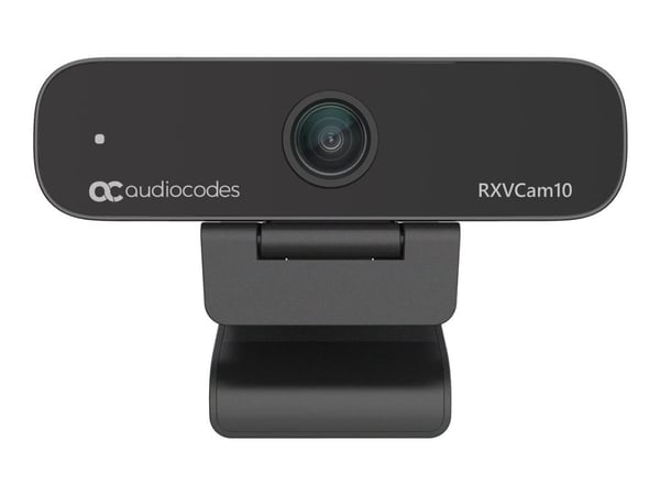 AudioCodes RXVCam10 - Nettkamera - farge - 2 MP - 1920 x 1080 - 1080p - fastfokal - USB 2.0 - MJPEG, H.264, H.265, YUV2 - DC 5 V