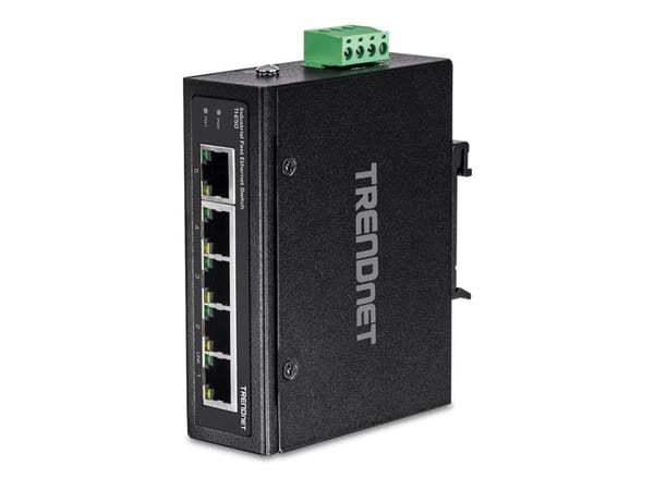 Trendnet TI-E50, Hallitsematon, Fast Ethernet (10/100), Täysin kaksipuolinen, Seinäkiinnitteinen
