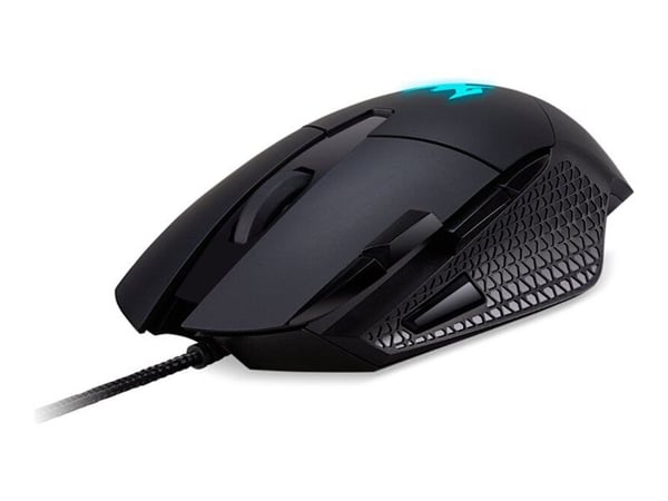 Acer Predator Cestus 315 (PMW010) - Mus - ergonomisk - 8 knapper - kablet - USB - svart - løsvekt - for Predator Helios 300; Predator Triton 300; 500