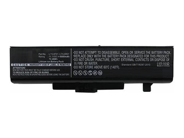 CoreParts - Batteri til bærbar PC - litiumion - 6600 mAh - 73.3 Wh - svart - for Lenovo E49 3464; ThinkPad Edge E130; E330 3354
