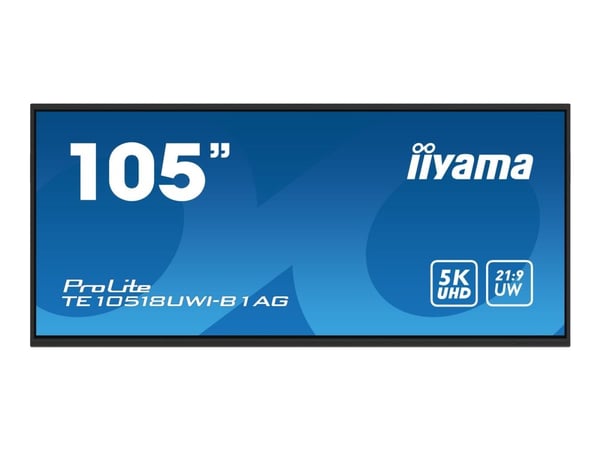 iiyama ProLite TE10518UWI-B1AG - 105" Diagonalklasse (104.6" synlig) LED-bakgrunnsbelyst LCD-skjerm - interaktiv digital skilting - med berøringssk...