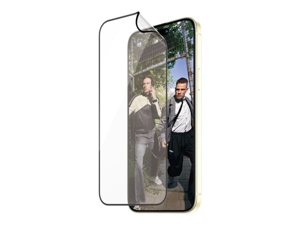 PanzerGlass™ | Ultra-Wide Fit - Skjermbeskyttelse for mobiltelefon - Matrix Protection | Apple iPhone 15 Plus