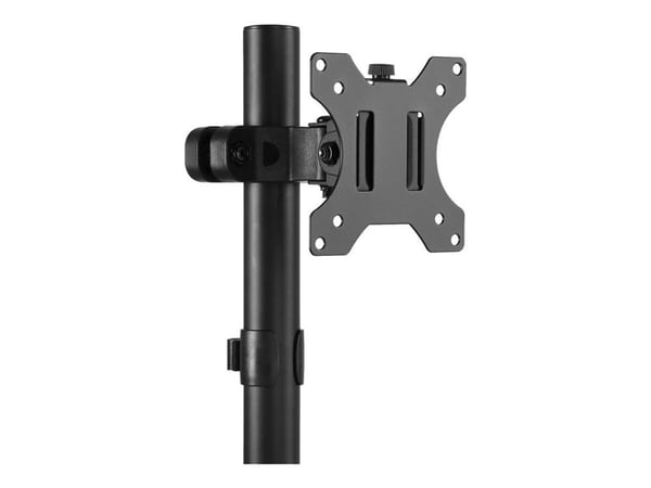 Neomounts FL40-430BL11 - Monteringssett (stangmontering) - full bevegelse - for TV - svart - skjermstørrelse: 17"-32"