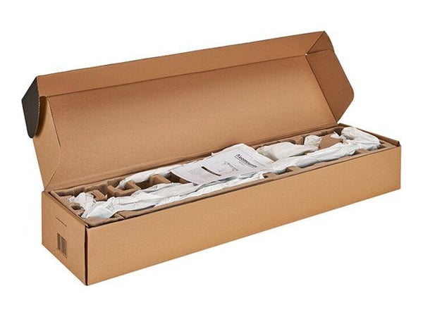 Neomounts DS75S-950WH2 - Monteringssett (bordmonteringsarm) - full bevegelse - for 2 LCD-skjermer - aluminium - hvit - skjermstørrelse: 17"-32"