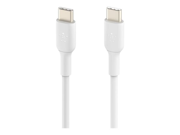 Belkin BoostCharge - USB-kabel - USB-C (hann) til USB-C (hann) - 2 m - hvit