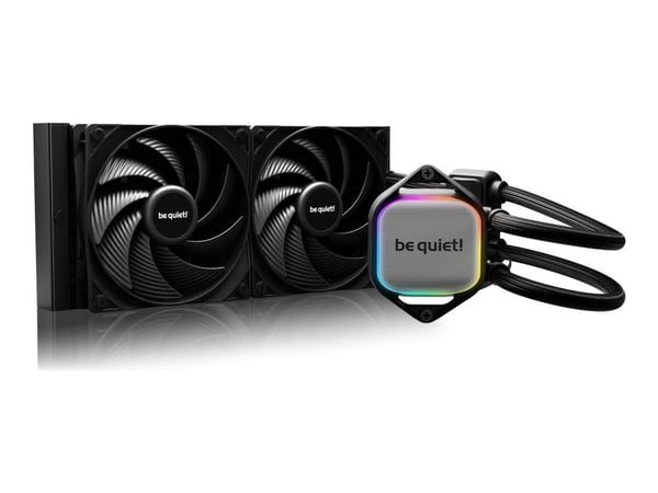 be quiet! Pure Loop 2 - Kylsystem med vätska till processorn - Elementstorlek: 240 mm - (för: LGA1700, LGA1200, LGA1150, LGA1151, LGA1155, AM5, AM4...