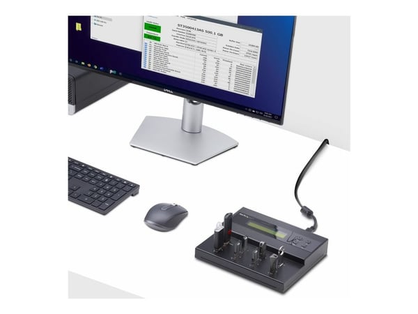 StarTech USB Duplicator - 1:7 - USB Flash Drives - Flash Drive Duplicator (USBDUPE17) - USB-enhetsduplikator - 7 fack - TAA-kompatibel