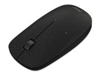 Acer Vero AMR020 - Mus - høyre- og venstrehåndet - optisk - 3 knapper - trådløs - 2.4 GHz - svart - løsvekt
