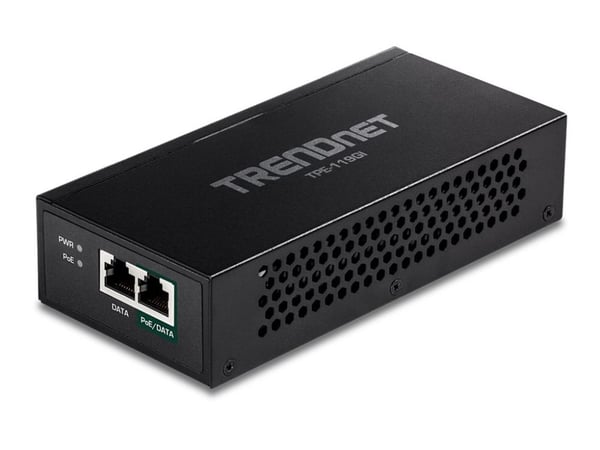 TRENDnet TPE-119GI - Strøminjektor - 90 watt - TAA-samsvar - for TPE BG102G, BG182G