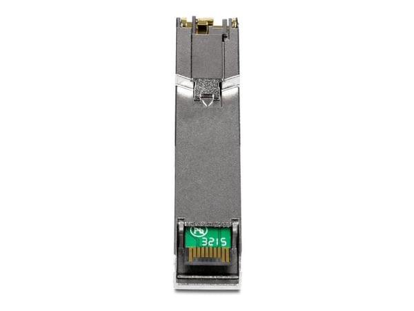 TRENDnet TEG MGBRJ - Version v1.0R - SFP (mini-GBIC) transceivermodul - 1GbE - 1000Base-T - RJ-45 - opp til 100 m - TAA-samsvar