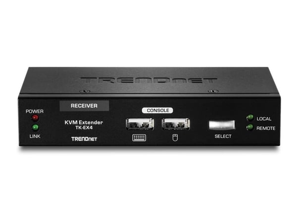 TRENDnet TK-EX4 KVM Extension Kit - Förlängare för tangentbord/video/mus - USB - upp till 100 m