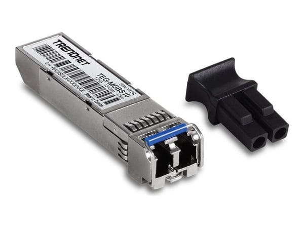 TRENDnet TEG MGBS10 - SFP (mini-GBIC) transceivermodul - 1GbE - 1000Base-LX - LC-enkeltmodus - opp til 10 km - 1310 nm - TAA-samsvar
