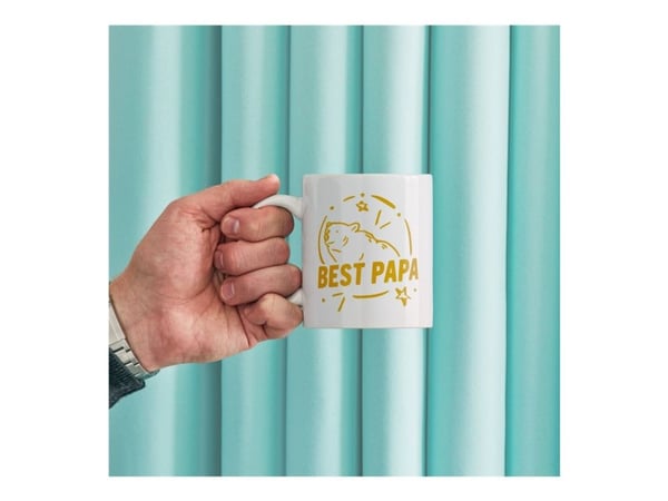 Cricut - Unfinished mug - 425 ml - hvit - keramisk (en pakke 2)