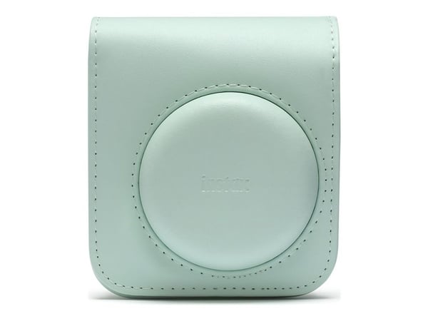 Fujifilm Instax - Eske for kamera - kunstlær - peppermyntegrønn - for Instax Mini 12