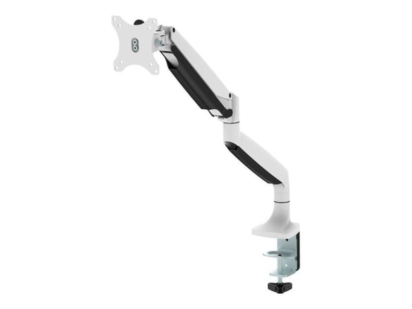 Neomounts NM-D750 - Monteringssett - full bevegelse - for LCD-skjerm - hvit - skjermstørrelse: 10"-32" - klemmemonterbar, malje, skrivebordsmonterbar