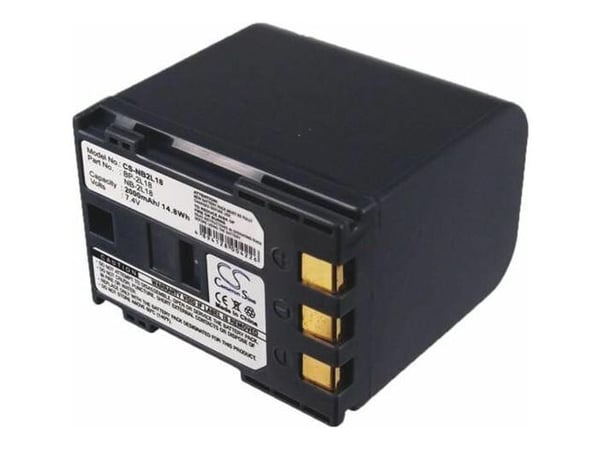 CoreParts - Batteri - Li-Ion - 2000 mAh - 14.8 Wh - mørk grå - for Canon DC301, DC310, DC320, DC330, DC410, DC420, HV30; LEGRIA HV40; VIXIA HG10, H...