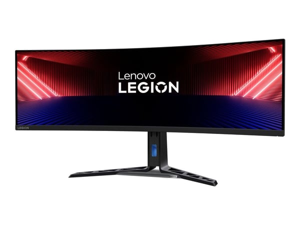 Lenovo Legion R45w-30 - LED-skjerm - kurvet - 45" (44.5" synlig) - 5120 x 1440 @ 165 Hz - VA - 500 cd/m² - 3000:1 - 1 ms - HDMI, DisplayPort, USB-C...