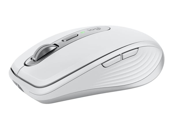 Logitech MX Anywhere 3S - Mus - optisk - 6 knapper - trådløs - Bluetooth - blekgrå