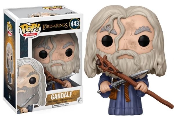 FUNKO Pop! Movies: Lord Of The Rings - Gandalf, Samlefigur, Film og TV-serier