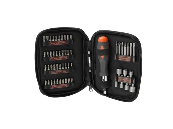 Black &amp; Decker Juodas &amp; Decker Rinkinys ACCESSORIES 56elem.