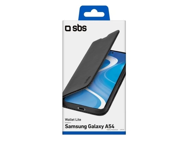 SBS TEBKLITESAA54K, Lommebokveske, Samsung, Galaxy A54, 16,8 cm (6,6"), Svart