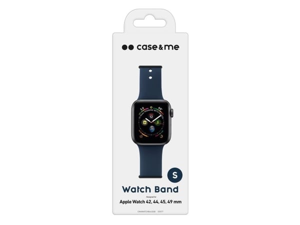 SBS silikone urrem til Apple Watch 42/44/45/49mm. Blå