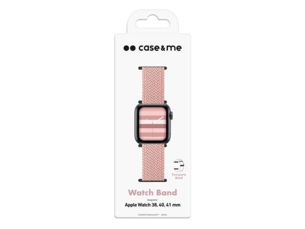 SBS Loop kellonhihna Apple Watch 38/40/41mm vaaleanpunainen
