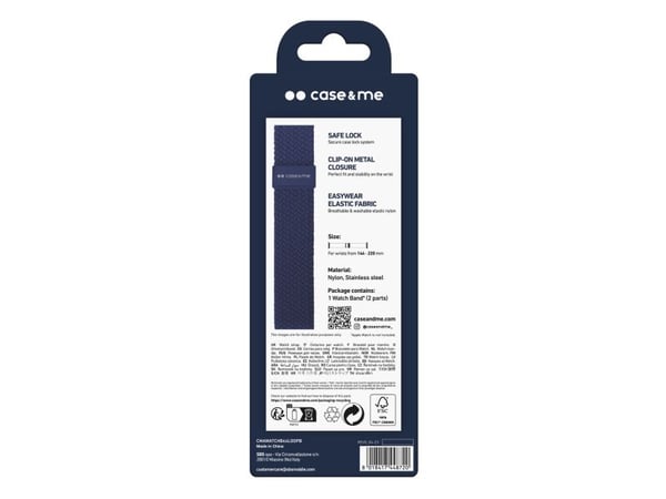 SBS Loop kellohihna Apple Watch 42/44/45/49mm, sininen