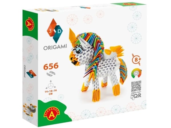 Alexander Origami 3D håndverk Unicorn 2556