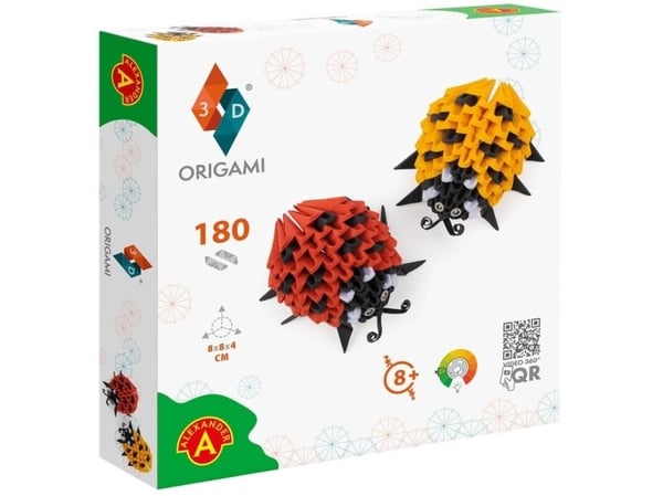 Origami 3D - leppäkerttuja