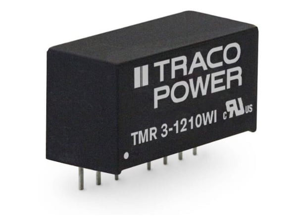 Traco Power TMR 3-4812WI, 9,3 mm, 11,2 mm, 21,8 mm, 4,8 g, 3 W, 18-75 V