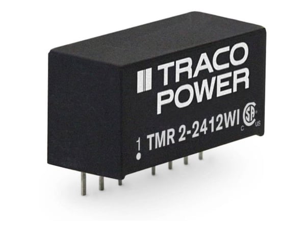 Traco Power TMR 2-2412WI, 9,3 mm, 11,2 mm, 21,8 mm, 4,8 g, 2 W, 9-36 V