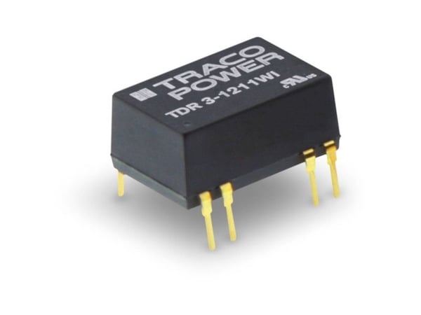 Traco Power TDR 3-1212WI, 17,2 mm, 8,7 mm, 18,9 mm, 4,5 g, 3 W, 4.5-18 V