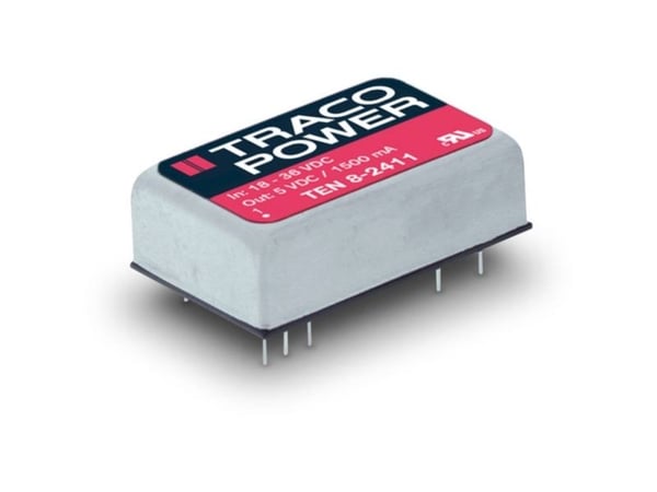 Traco Power TEN 8-1223, 20,3 mm, 10,2 mm, 31,8 mm, 18 g, 8 W, 9-18 V