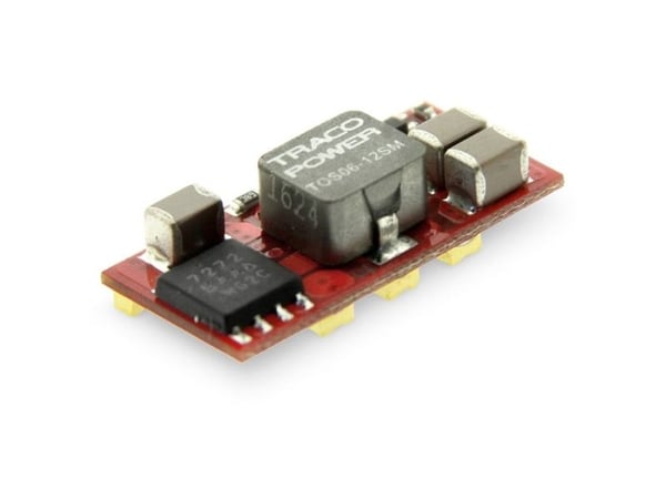 TracoPower TOS 06-12SIL DC/DC-muunnin, piirilevy 5 V/DC 6 A Lähtöjen määrä: 1 x