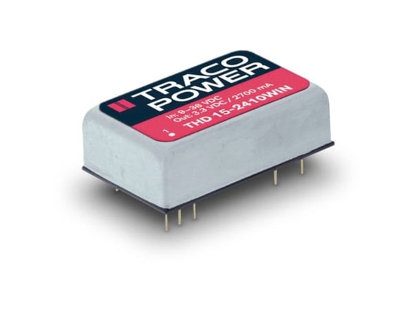 Traco Power THD 15-2422WIN, 20,3 mm, 10,2 mm, 31,8 mm, 14,4 g, 15 W, 9 - 36 V