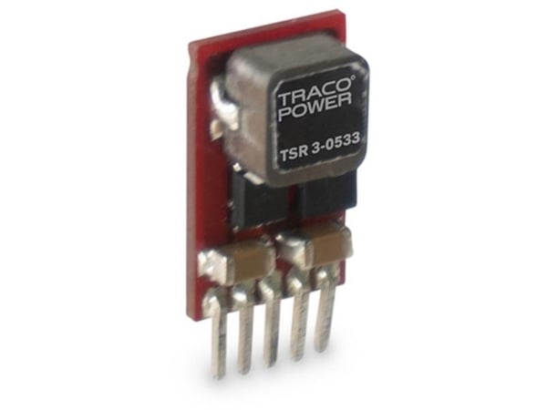 TracoPower TSR 3-2450 DC/DC-muunnin, piirilevy 24 V/DC 6 V/DC 3 A Lähtöjen määrä: 1 x