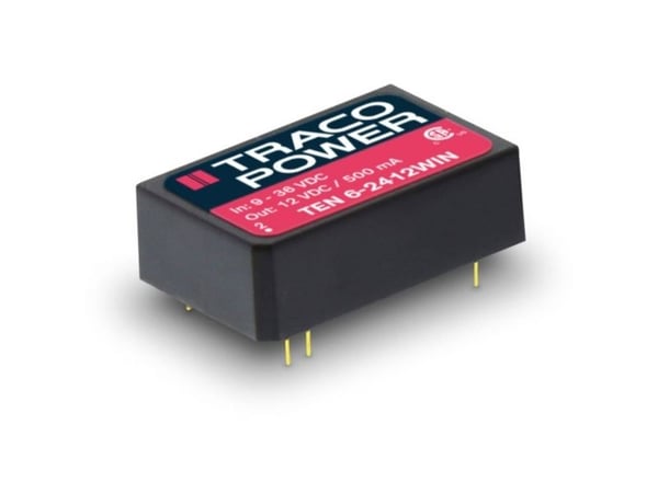 Traco Power TEN 6-4812WIN, 31,8 mm, 20,3 mm, 10,2 mm, 13 g, 6 W, 18 - 75 V