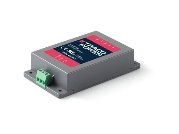 TracoPower TMDC 40-2418 DC/DC-muunninmoduuli 24 V/DC 48 V/DC 835 mA 40 W Lähtöjen määrä: 1 x