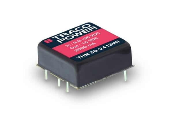 Traco Power THN 30-2415WI, 25,4 mm, 9,9 mm, 25,4 mm, 16,5 g, 30 W, 9-36 V