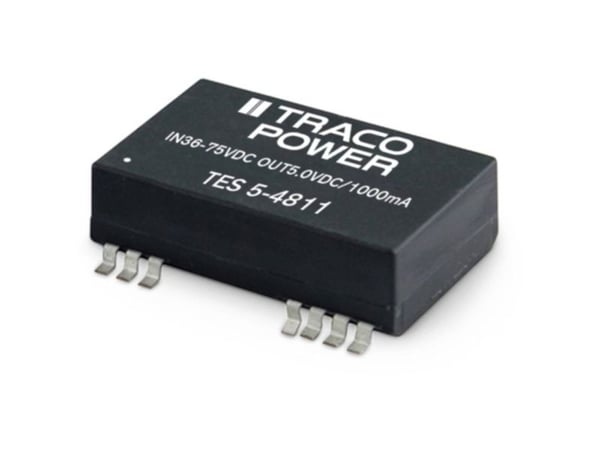 Traco Power TES 5-2412, 25,6 mm, 10,2 mm, 33,4 mm, 14 g, 5 W, 18-36 V