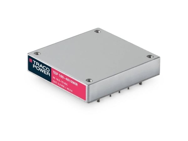 TracoPower TEP 160-2412WIR DC/DC-muunnin, piirilevy 24 V/DC 12 V/DC 12000 mA 160 W Lähtöjen määrä: 1 x