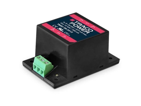 Traco Power TMDC 06-2422, 34 mm, 26,5 mm, 53 mm, 49 g, 6 W, 9 - 36 V