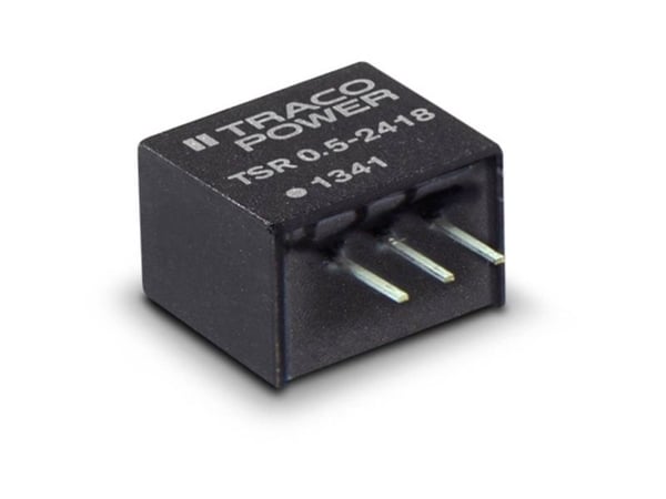Traco Power TSR 0.5-2418, 7,5 mm, 10,2 mm, 11,7 mm, 1,9 g, 500 mA, 1.8 V