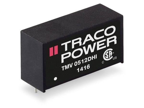 Traco Power TMV 1215SHI, 7,1 mm, 10,2 mm, 19,5 mm, 2,4 g, 1 W, 10.8-13.2 V