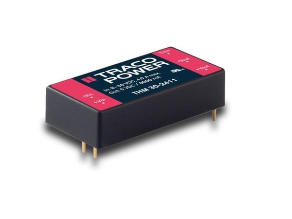 Traco Power THM 30-1223, 50,8 mm, 10,2 mm, 25,4 mm, 32 g, 30 W, 9-18 V