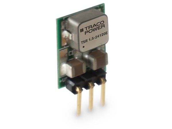 Traco Power TSR 1.5-24120E, 6,5 mm, 15 mm, 10 mm, 2 g, 15-36 V, 1000 mA
